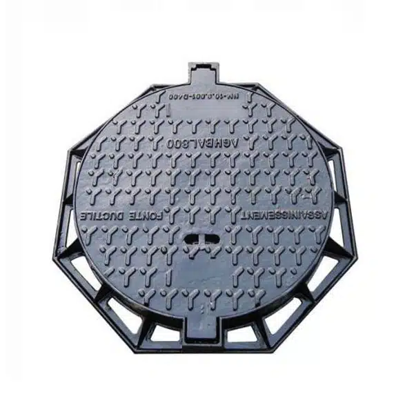 Rectangular manhole covera