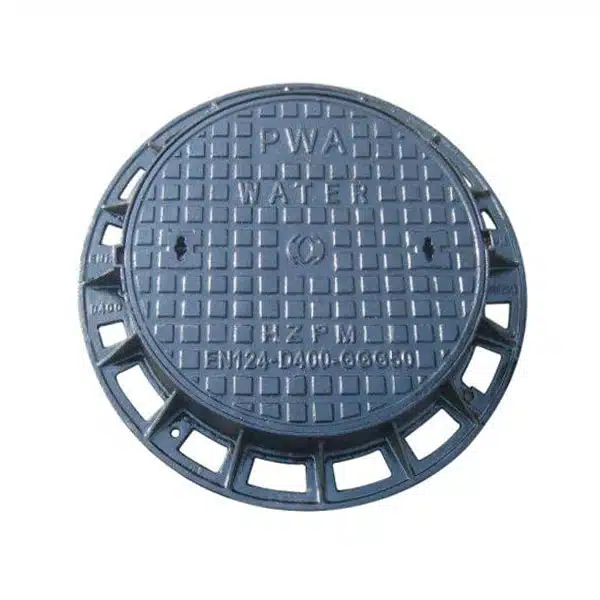 Round manhole cover