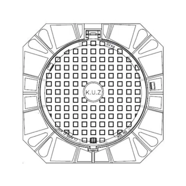 square to round manhole covers1